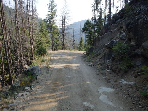 GDMBR: Our bike mass carried us over without pedling.